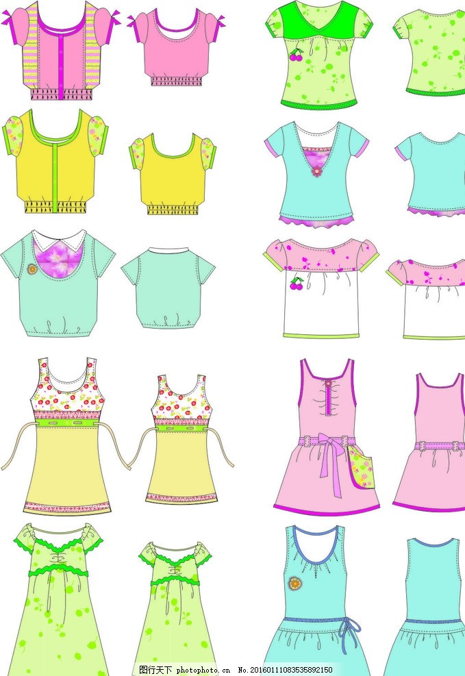 時尚與美的視覺呈現 衣服矢量圖在化妝品銷售中的創新應用